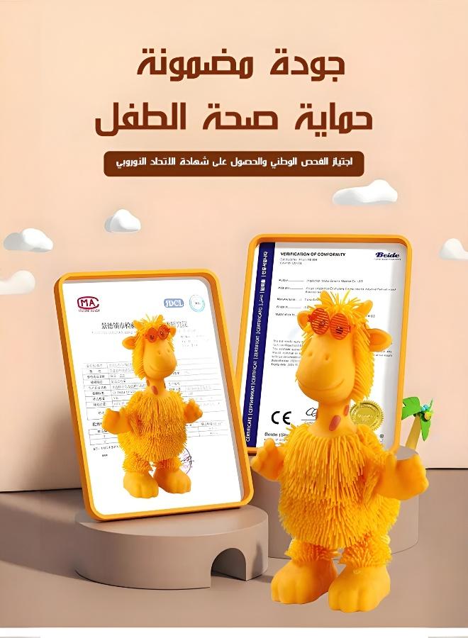 جيجلي_بيتس لعبة زرافة ديسكو راقصة - Image 5